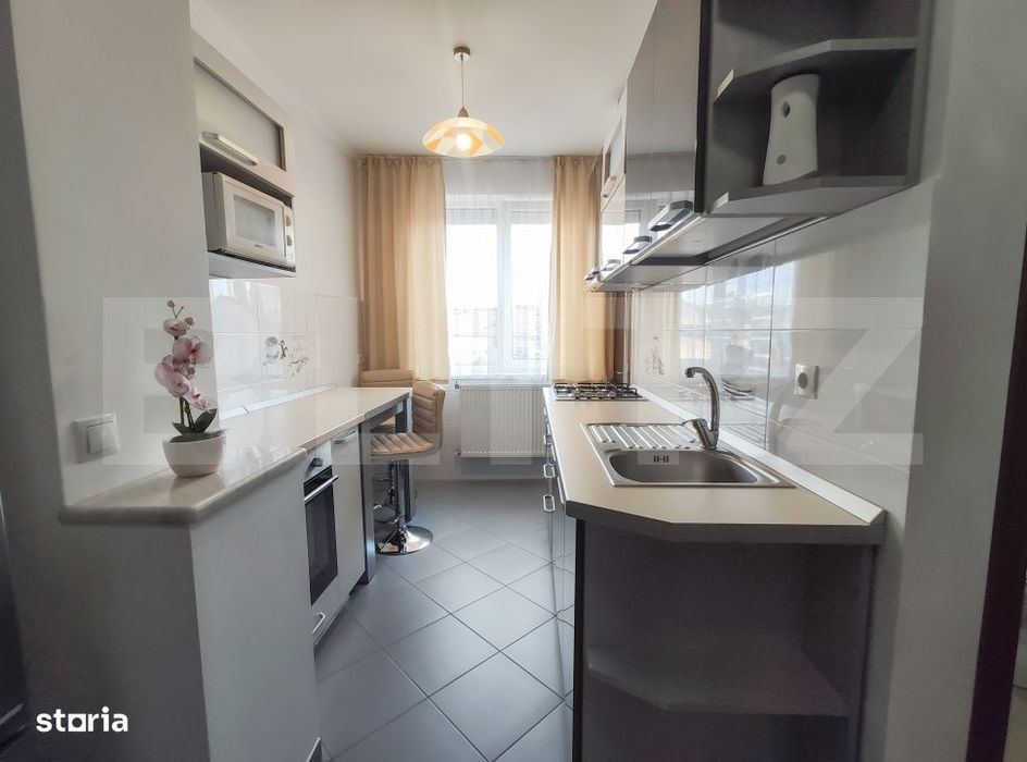 Apartament 2 camere, 50 mp, AC, balcon, zona Centrala