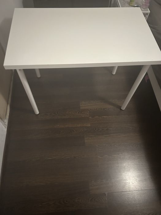 Masă albă multifuncțională – aproape nouă