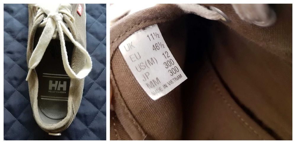 Tenisi Helly Hansen stil Converse. Marime 46 1/2 (12 US). Impecabili.