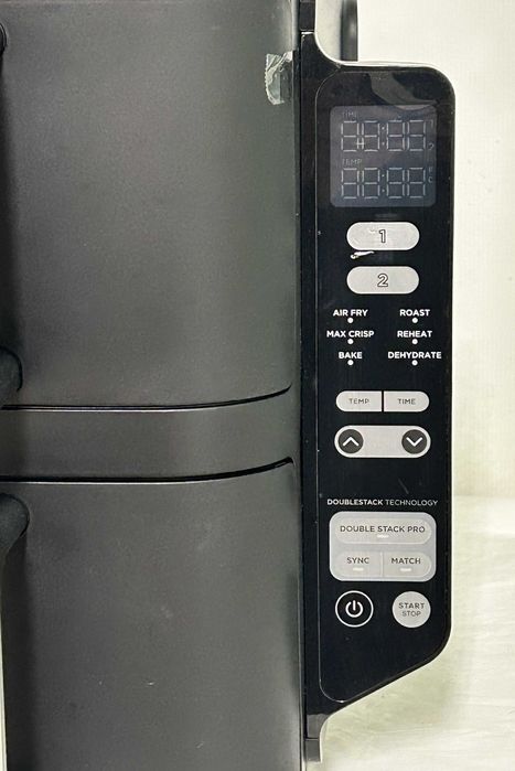 НОВ Ninja Double Stack SL300EU – Вертикален Air Fryer (7.6L) + 6 м. Гаранция