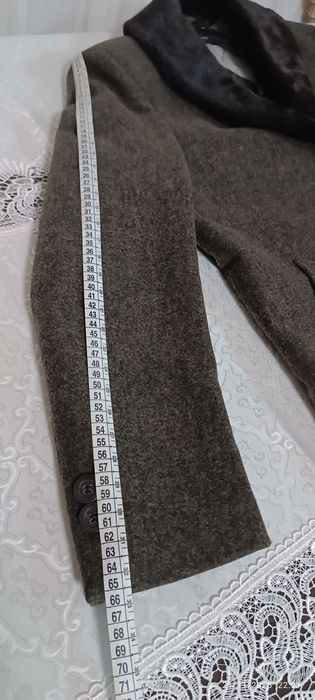 Мужское пальто драп материал новый