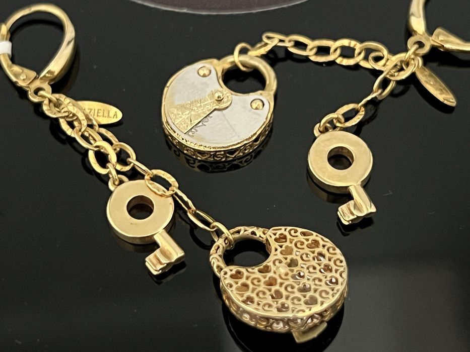 Bijuteria Royal CB : Cercei lungi aur 14k 6,42 grame