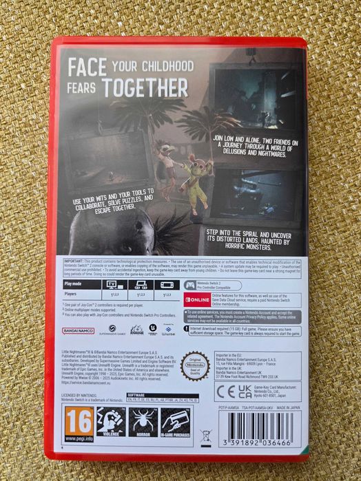 Продавам Little Nightmares III за Nintendo Switch 2