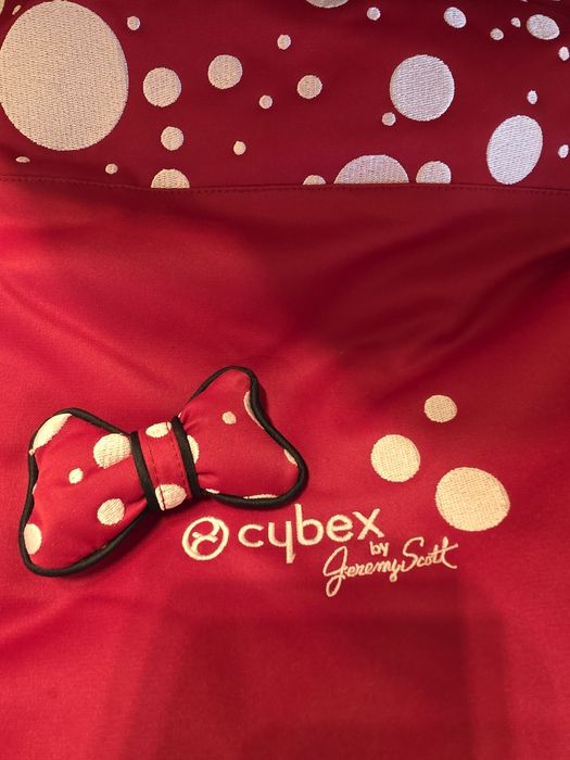Cybex Priam Platinum Jeremy Scott Petticoat Red – пълен комплект детска количка