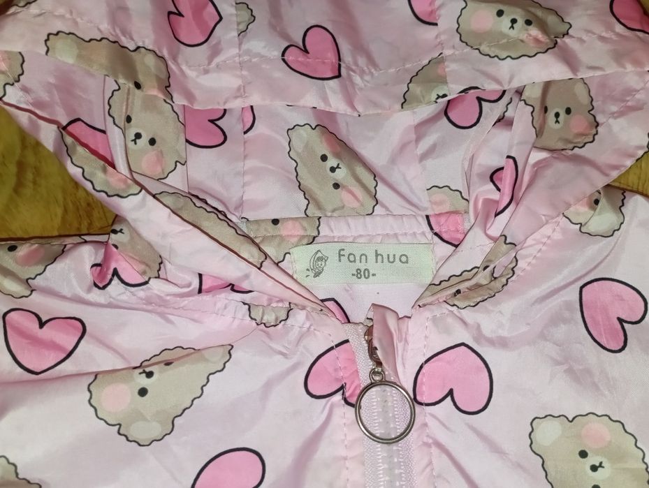 Ветровка дождевик для девочки