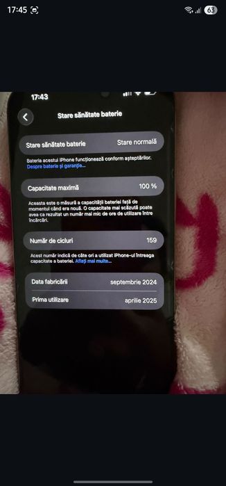 Iphone 16 pro max 256 gb