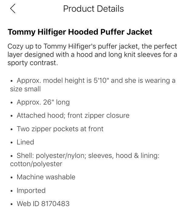 Jacheta de dama Tommy Hilfiger marimea XS