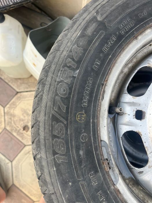 Срочно продается летний балон с дисками 4 штук