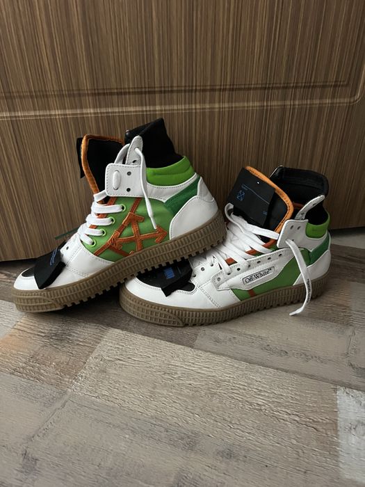 OFF-White Off-court 3.0 High-Top Sneaker White Green