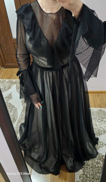 Rochie de seara neagra marimea 44