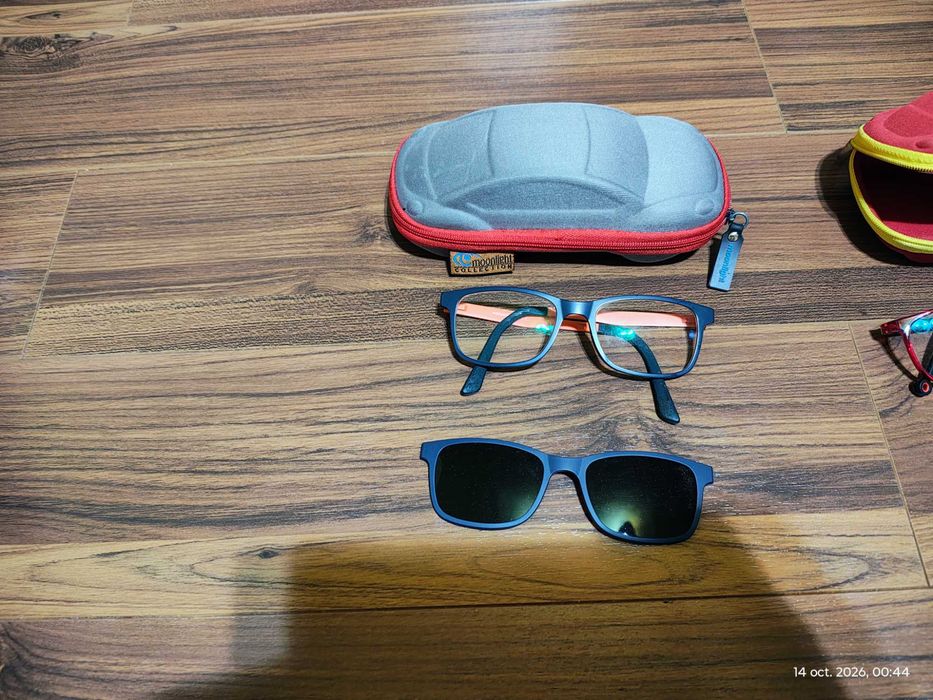 Ochelari rame rosii copii magnet
