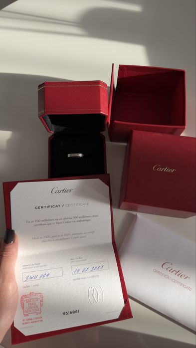 Кольцо Cartier love оригинал