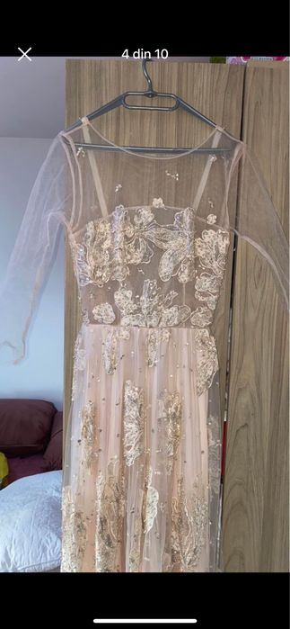 Rochie de ocazie tip bijuterie