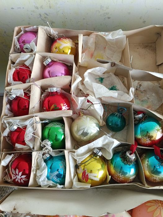 Ёлочные игрушки и украшения пр-во СССР