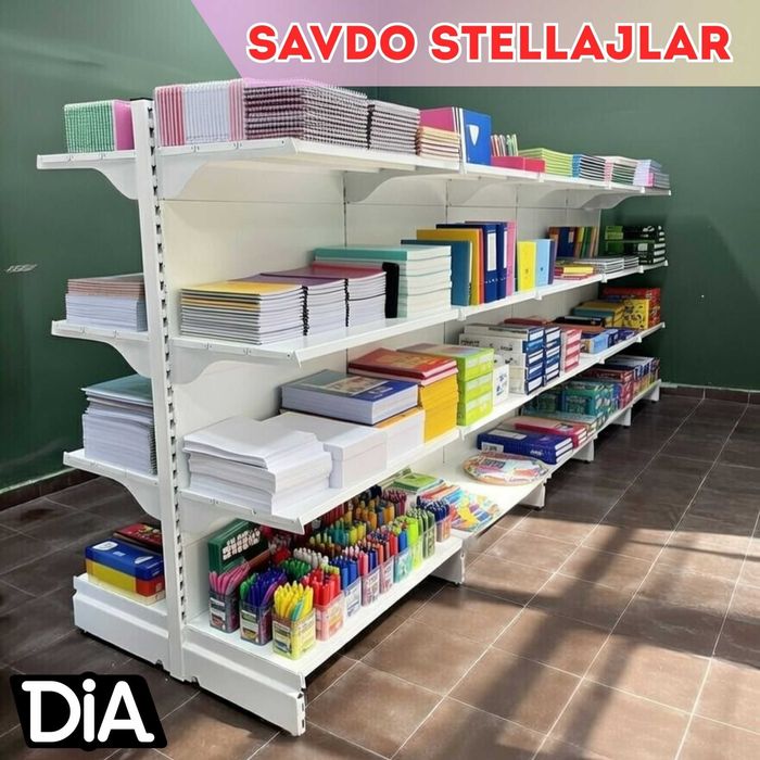 Стеллаж металлический торговый, polkalar savdo tokcha