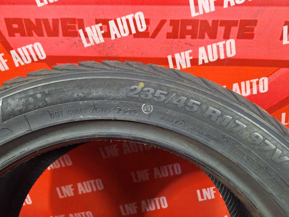 1 Anvelopa de IARNA - 235/45/17 - KUMHO - NOI - DOT 2019 !