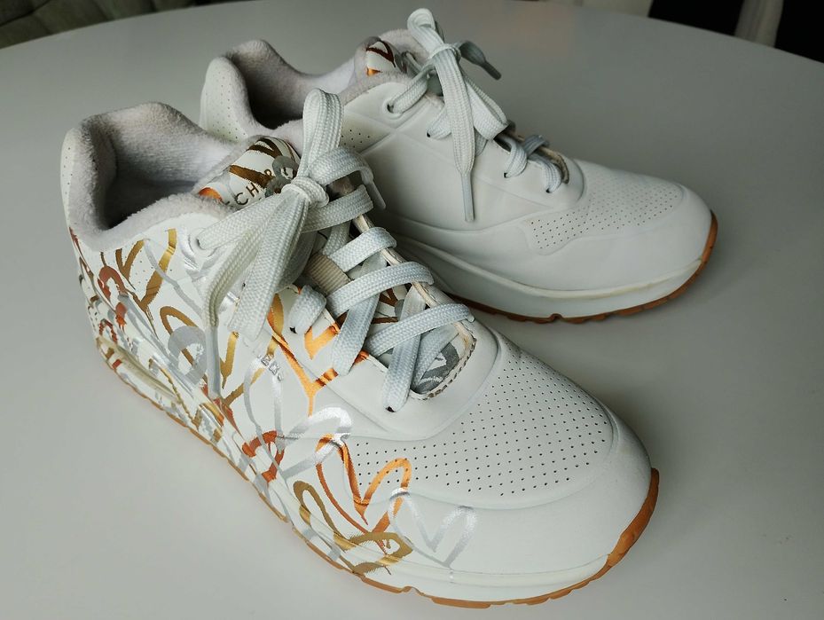 Маратонки Skechers Uno-Metallic Love