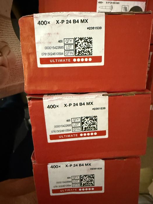 Hilti BX4 Пирони за бетон