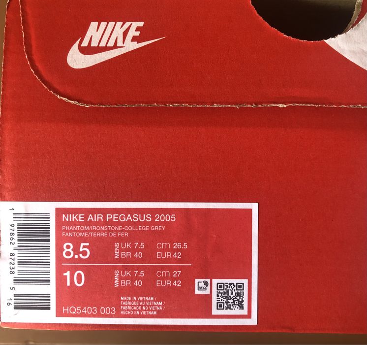 Nike Air Pegasus 2005 ОРИГИНАЛНИ маратонки - 42/26,5см