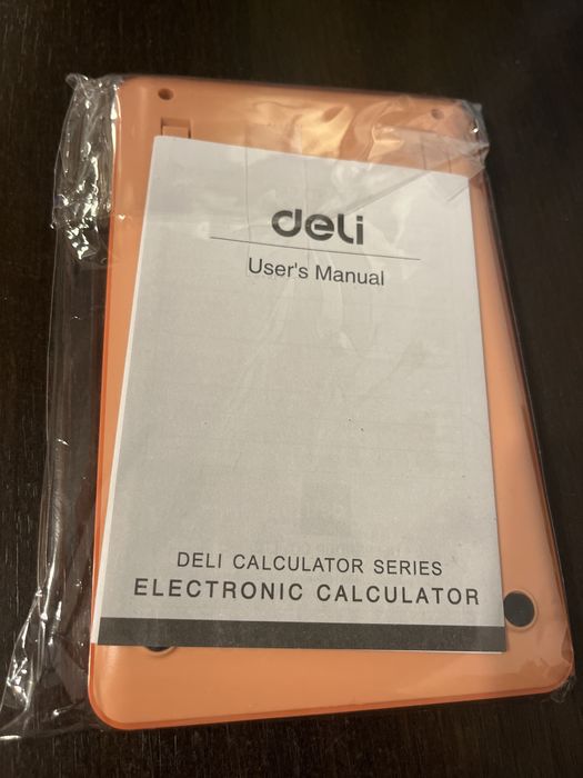 Calculator Deli roz