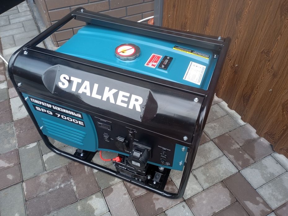 Генератор бензиновый STALKER 5,5квт 220вольт