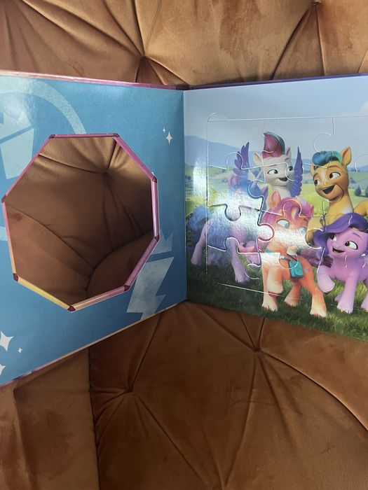 Книжка с пъзели My little pony