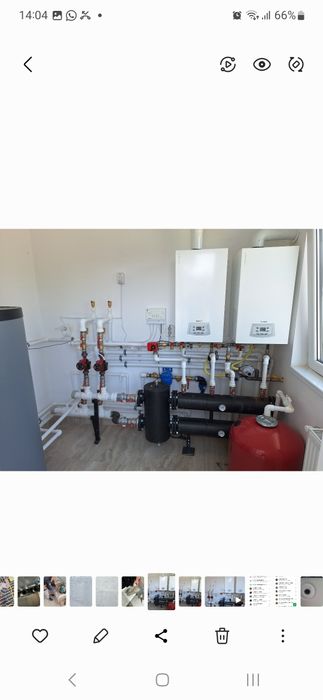 Amenajări interioare, instalații sanitare, termice și electrice