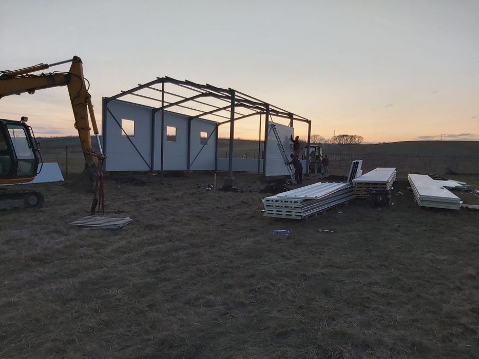Vand sopron hala grajd 8x20m nou demontabil livrare si montaj oriunde