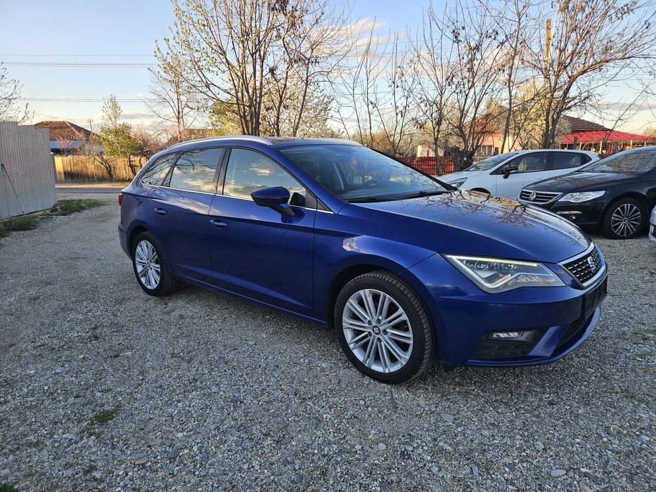 Seat Leon / Xcellence 2017 / 2.0 TDI / 150 cp /DSG/Distronic/Keyless/Navi/Faruri full Led