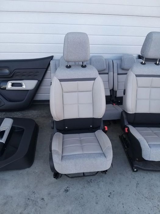 Interior mixt piele textil citroen c5 aircross 2019