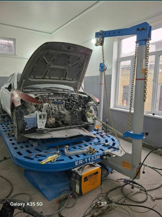 Кузовные работы на Робот Стапеле