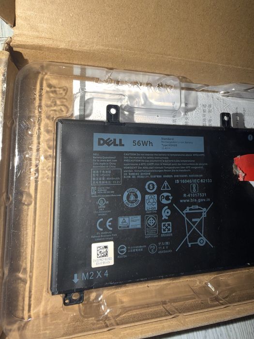 Батерия за лаптоп Dell износена на 45%