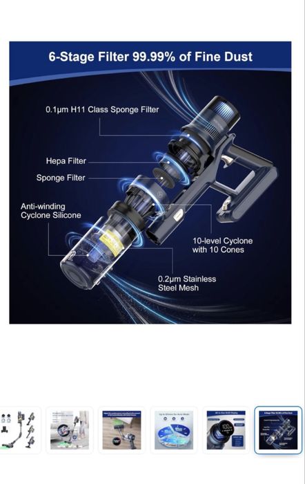 Ръчна прахосмукачка