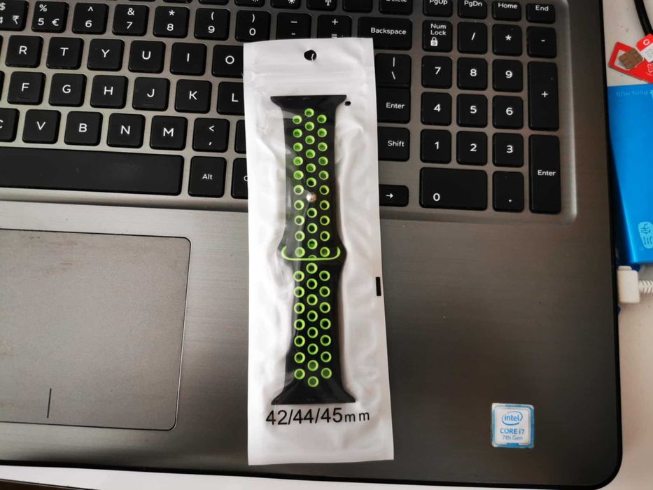 Curea ceas Apple Watch 42 44 45 49mm ( bratara strap sport silicon )