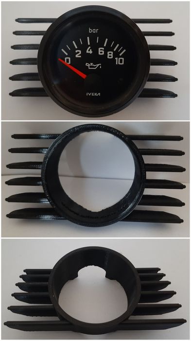 Audi A3 A4 8L 8P B5 B6 стойка за уред boostmeter буустметър духалка