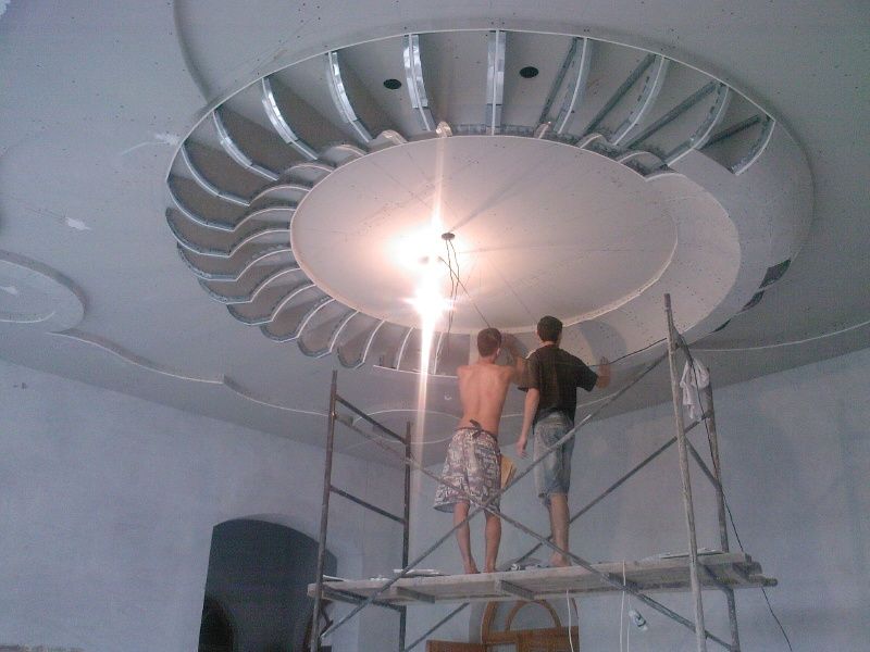 Гипсокартон любой сложности