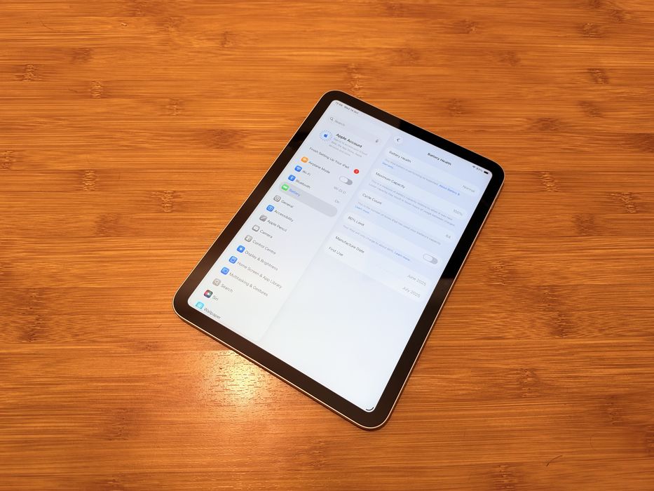 Tableta Apple iPad 11’ Procesor A16 128GB, baterie 100%