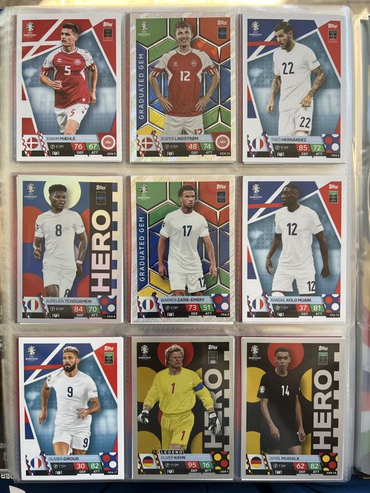 Карти Topps Euro 2024