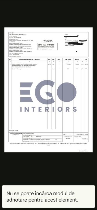 Cădiță noua compozit deosebita