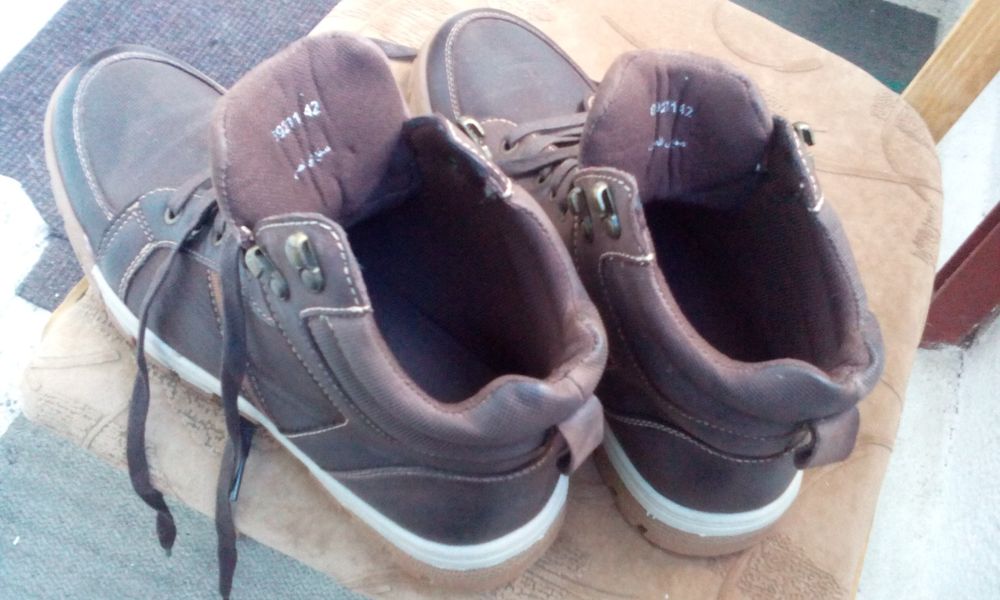 MatStar Мъжки зимни боти Естествена кожа 42-43