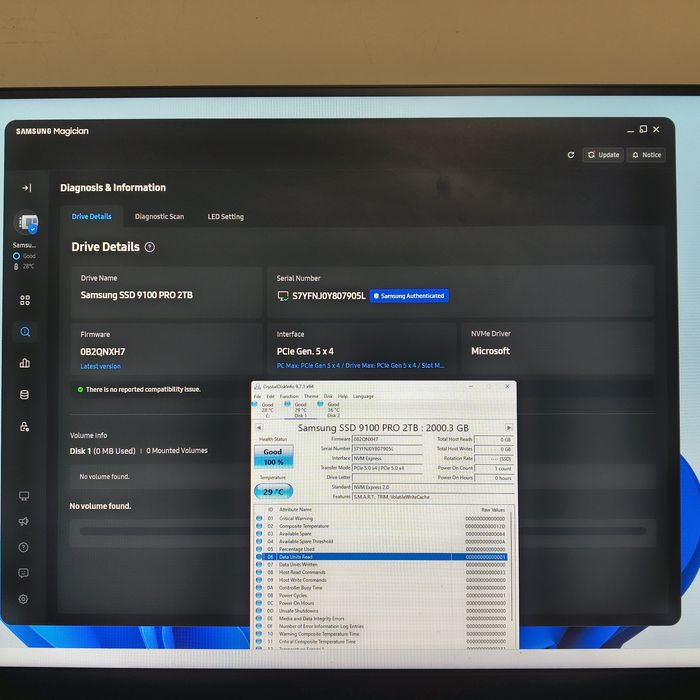 vand ssd samsung 9100 pro 2tb nou 0 ore pciex 5.0 14000 mb/s