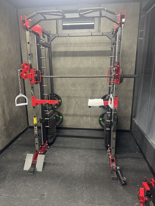 Машина Смита Комплексный силовой тренажёр Sport 007