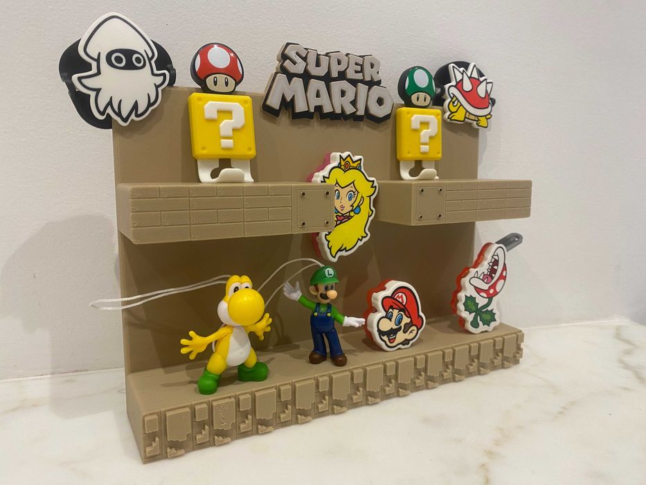 Super Mario - Стойка за фигурки