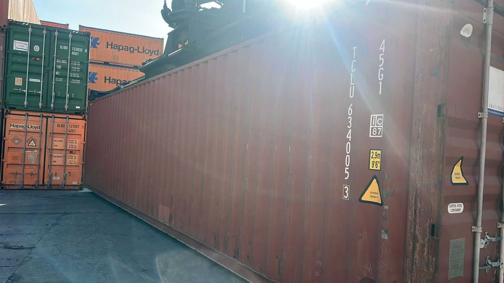 40-футови High Cube контейнери – Ограничено количество