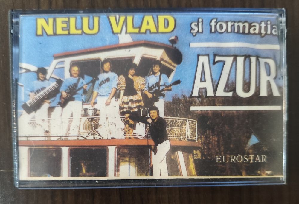 Casetă audio-Azur și Nelu Vlad, Nelu Vlad și Azur caseta audio.