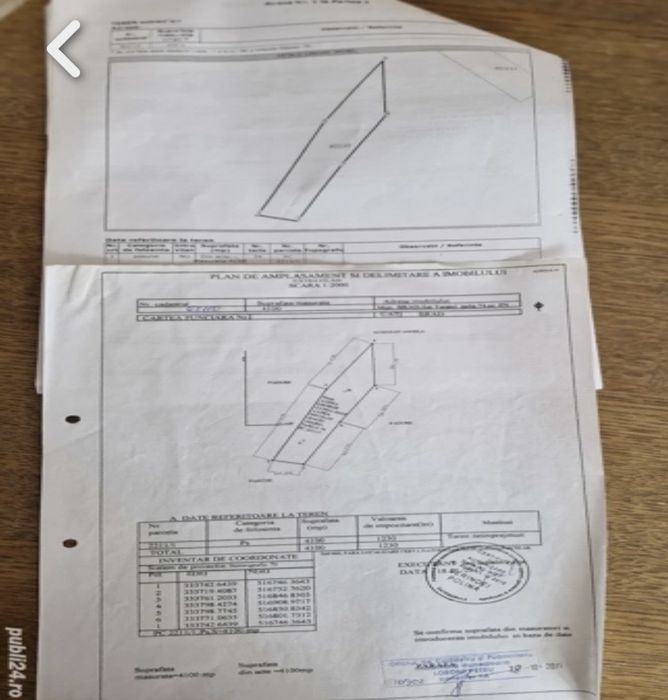 Vand teren extravilan Jud HD