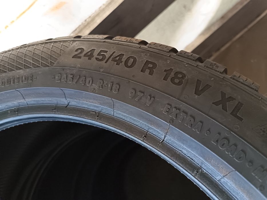 Anvelope MS iarna 245 40 18 continental 2016 7mm