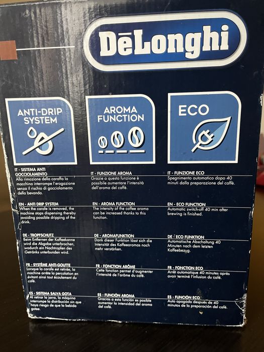 Кафемашина шварц Delonghi