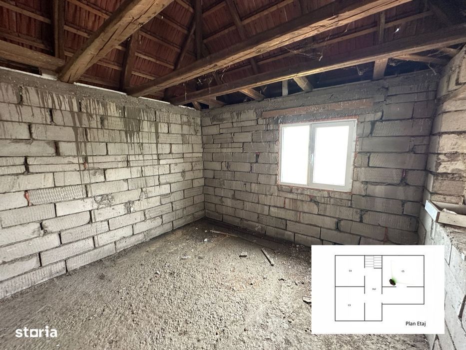 (Pers fizica) | 5 camere | accept schimb apt + diferenta | teren 1000m