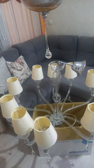 Люстра 110см высота СРОЧНО